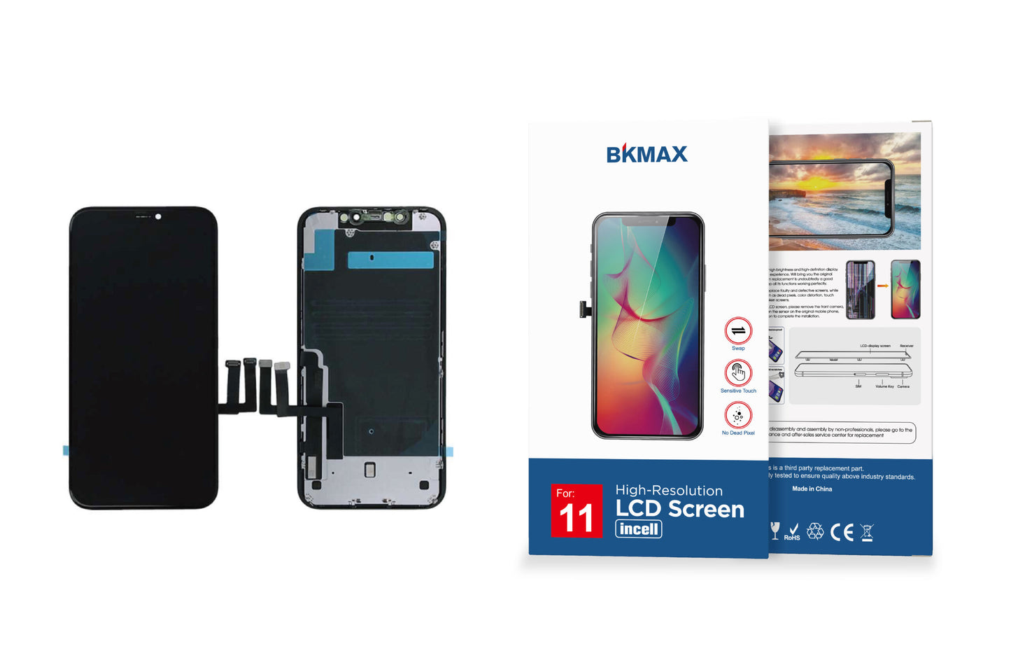 iPhone 11 BKMAX INCELL Ecran LCD+Tactile Complet