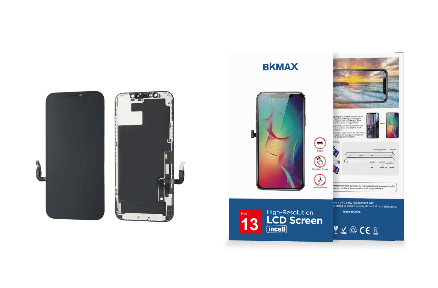 iPhone 13 BKMAX INCELL Ecran LCD+Tactile Complet