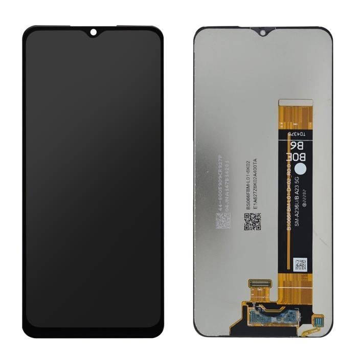 Écran LCD + vitre tactile de remplacement pour Samsung Galaxy A23 5G - Noir - ORIGINAL