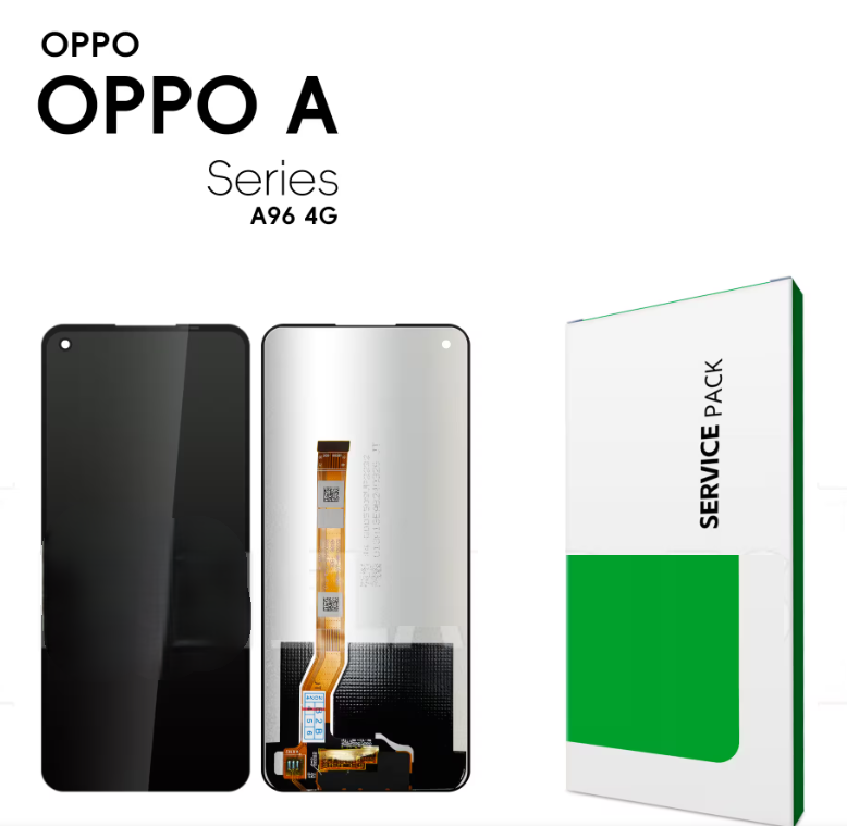 SERVICE PACK Original OPPO A96 4G / REALME 8I noir LCD + écran tactile