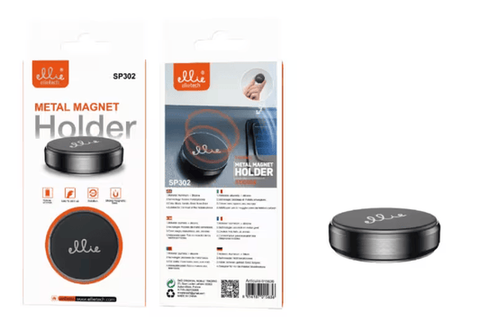 Ellietech SP302 Support de téléphone portable magnétique en métal
