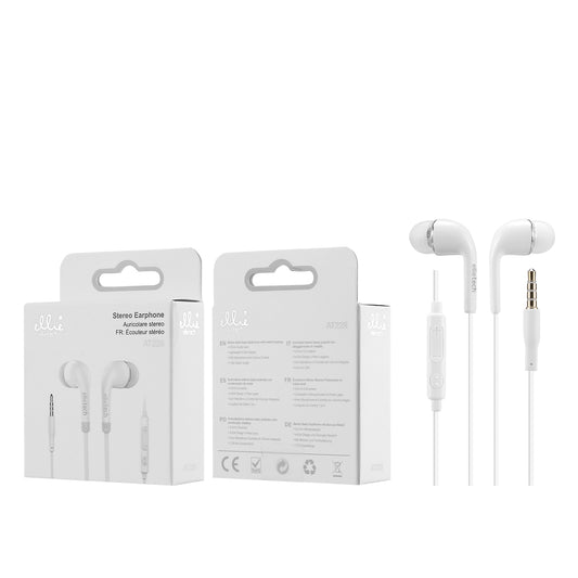 Écouteurs Ellietech. Écouteur Jack 3,5 mm Intra-Auriculaire avec Câble