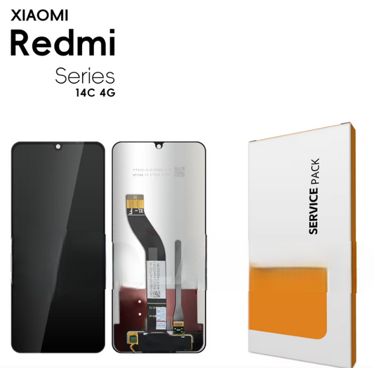Écran Redmi 14C 4G Complet LCD + Tactile SERVICE PACK